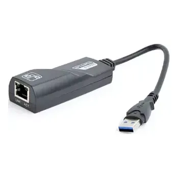 Síťová karta Gembird externí Gigabit LAN síťová karta USB 3.0 na RJ-45 (NIC-U3-02)