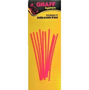Graff Zarážky na boilie 10ks Růžové (FS16002-P)
