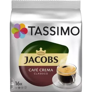 Káva Jacobs Crema Tassimo 16x 7 g (8711000500378)