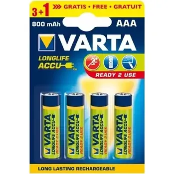 Varta Ready2Use Nabíjecí baterie AAA 4ks (BAVA 56703)