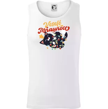 Veselé Mňaunoce - Tílko pánské Core - 2XL ( Bílá )