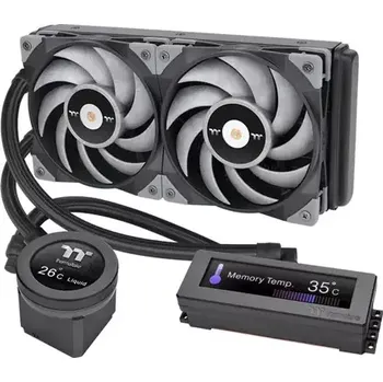 PC ventilátor THERMALTAKE Floe RC Ultra 240 šedá (CL-W324-PL12GM-A)