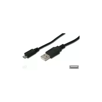 USB hub Univerzální PremiumCord Kabel micro USB, A-B 5m (8592220006037)