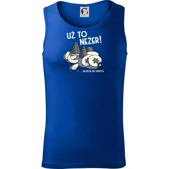 Už to nežer! - Tílko pánské Core - M ( Královská modrá )