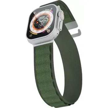 Řemínek na hodinky Epico Alpine Nylonový řemínek pro Apple Watch 42/44/45/46/49mm zelená (63418141500002)