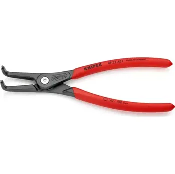 Dílna Knipex 49 21 A31 Precizní kleště pro pojistné kroužky pro vnější kroužky na hřídelích 210mm (49 21 A31)