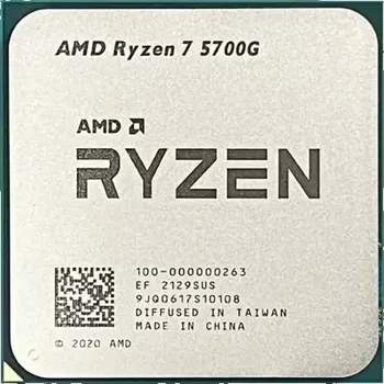 Procesor AMD RYZEN 7 5700G @ 3.8GHz - TRAY (100-000000263)