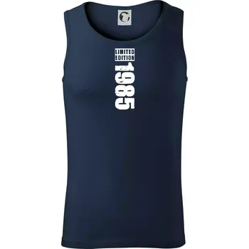 Limited edition 1985 pruh - Tílko pánské Core - XL ( Námořní modrá (velmi tmavá - téměř černá) )