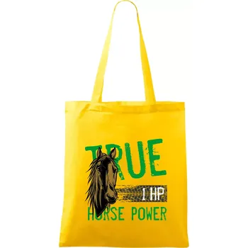 True Horse Power 1 HP - Taška bavlněná - 42 x 38 cm ( Žlutá )