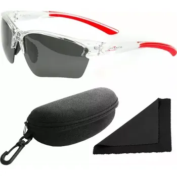 Sluneční brýle Polarized Brýle sluneční 251 - obroučky průhledné-červené (56.033)