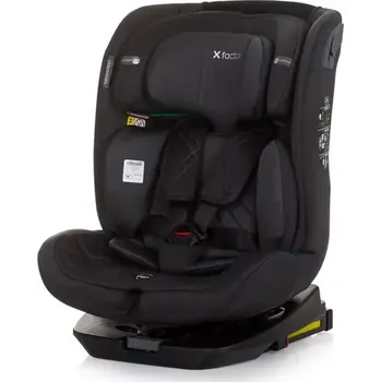 Přeprava dětí CHIPOLINO Autosedačka X Factor i-Size 40-150cm Isofix 360 Obsidian (STKXF0241OB)