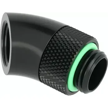 Fitinka Barrow G1/4 (M-F) spojka - 45° koleno (TWT45-B01) černá (TWT45-B01 b)