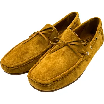 Pánské polobotky Pánské mokasíny béžové F25-2 Velikost: 44