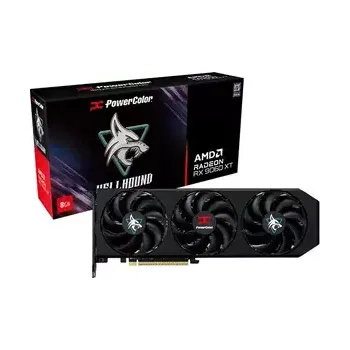 Grafická karta PowerColor Radeon RX 9060 XT Hellhound OC 8GB (RX9060XT 8G-L/OC)