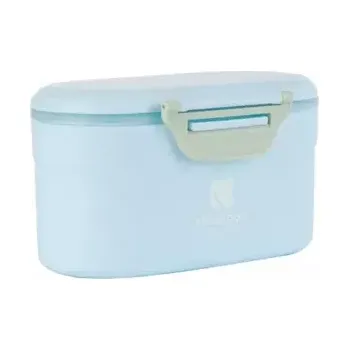 KikkaBoo Zásobník na sušené mléko s odměrkou 130g Blue (31302040060KB)