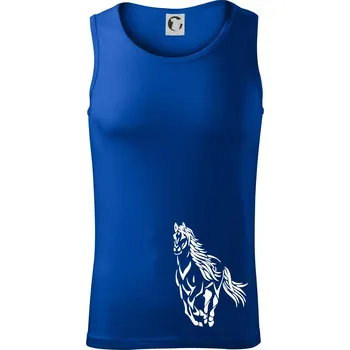 Kůň běžící - Tílko pánské Core - 2XL ( Královská modrá )