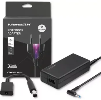 Notebook Qoltec 51728 Napajecí adaptér pro notebooky HP 65W 1.30m (51728)