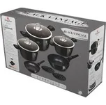 BERLINGERHAUS Sada nádobí s titanovým povrchem 10 ks Black Vantage Collection BH-8231