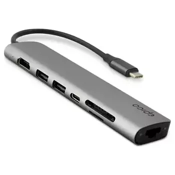 Notebook Epico Hub 7v1 šedá (9915112100071)