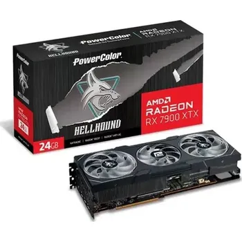 Grafická karta PowerColor Radeon RX 7900 XTX Hellhound 24GB OC (RX7900XTX 24G-L/OC)