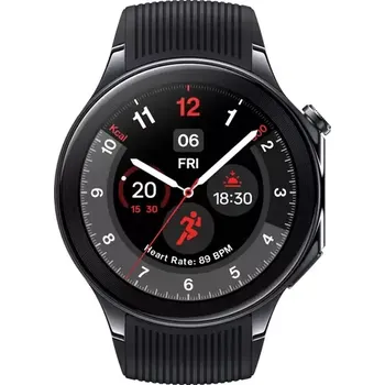 Chytré hodinky OnePlus Watch 2 Black Steel (5491100053)