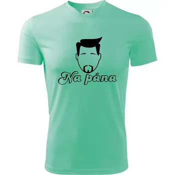Na pána - Dětské triko sportovní (dresovina) - 158 cm/12 let ( Mátová )