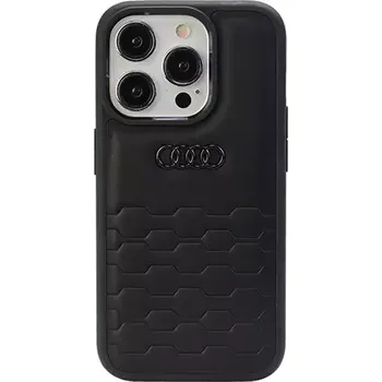 Pouzdro na mobilní telefon Audi GT Synthetic Leather Zadní Kryt pro Apple iPhone 15 Pro Max černá (57983118179)