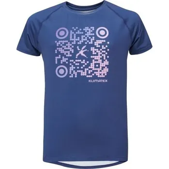 Dětské QuickDry funkční triko KLIMATEX Usain fialová Velikost: 122