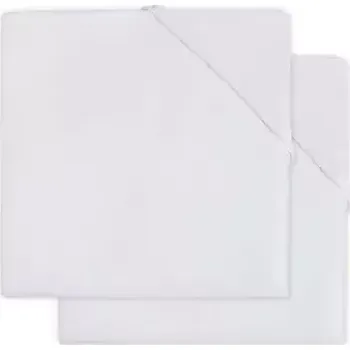Prostěradlo Jollein Prostěradlo napínací 60x120 cm froté White 2 ks (2512-507-00001)