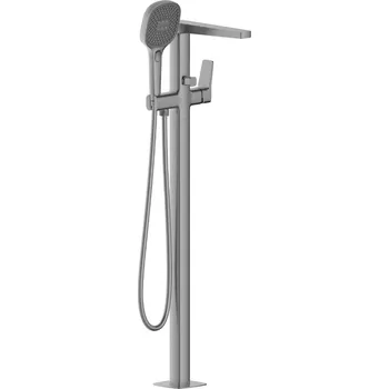 Vodovodní baterie KFA Armatura Malaga Gun Metal Grey vanová baterie volně stojící grafitová 4525-510-61