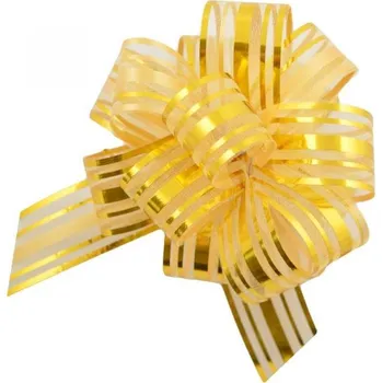 Stuha Stuha stahovací LUX 3cm/100cm ZLATÁ