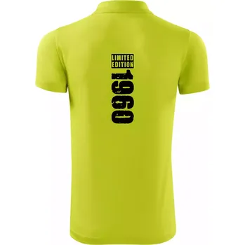 Pánská košile Limited edition 1960 pruh - Polokošile Victory sportovní (dresovina) - M ( Limetková )