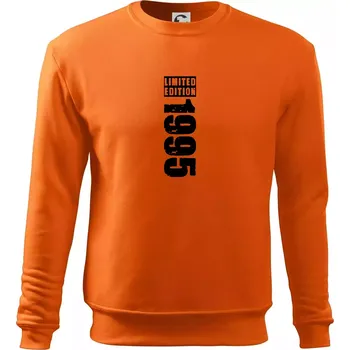 Pánská mikina Limited edition 1995 pruh - Mikina Essential pánská - L ( Oranžová )