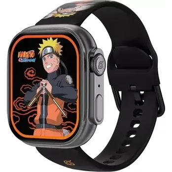Chytré hodinky abyx Smartwatch Fit Touch 5 Naruto Uzumaki šedá (4897069736706)