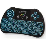 SAVIO KW-03 bezdrátový ovladač s podsvícenou klávesnicí (KW-03)