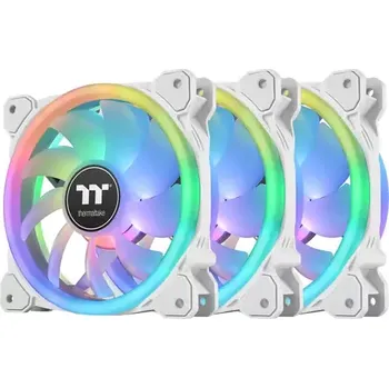 PC ventilátor THERMALTAKE SWAFAN 14 RGB Radiator bílá 3ks (CL-F146-PL14SW-A)