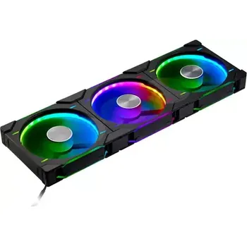 PC ventilátor PHANTEKS D30 PWM Regular Airflow D-RGB černá 3ks (PH-F140D30_DRGB_PWM_BK01_3P)