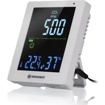 Bresser CO2 měřič kvality vzduchu bílá (7004020GYE000)