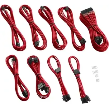 Kabel do PC CableMod PRO ModMesh C-Series Kabel Kit pro Corsair Rmi RMx - červená (CM-PCSR-FKIT-NKR-R)