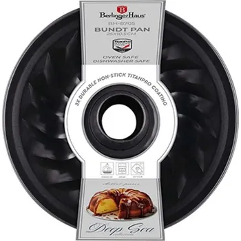Forma na pečení BERLINGERHAUS Forma na bábovku s titanovým povrchem 25 cm Deep sea Collection BH-8705