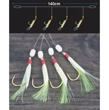 Aquantic Návazcový systém Köhler Spezial Velikost 4/0 0,70mm 140cm (5312010)