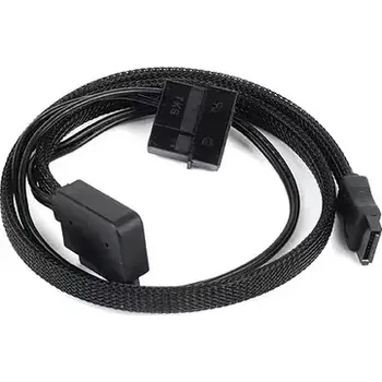 SilverStone Slimline-SATA na SATA Adapter 400mm černá (SST-CP10)