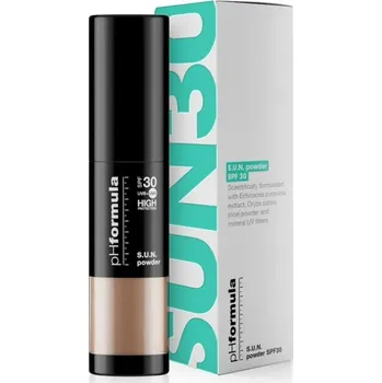 Přípravek na tvář pHformula S.U.N. powder SPF 30 - Pudr SPF 30 4 g