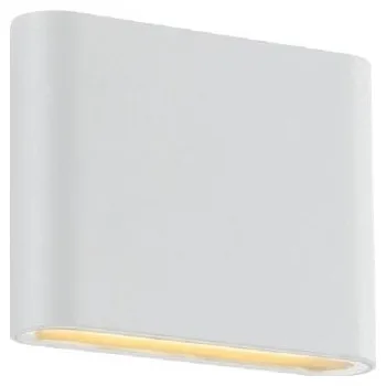 Venkovní osvětlení ACA Lighting Zahradní nástěnné LED svítidlo MAIDA 7W/230V/3000K/310Lm/60°/IP54, matné bílé