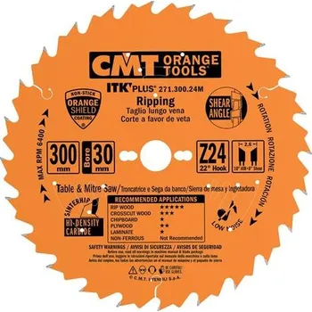 Pilový kotouč IGM CMT C271 Ultra tenký kotouč - D300x2.6x30 Z48, C27130048M