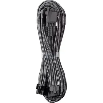 Kabel do PC CableMod PRO ModMesh 8-Pin PCIe Trojtý prodlužovací kabel 60 cm - šedá (CM-PCSR-16P3-N60KC-5PK-R)