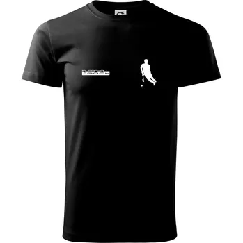 Pánské tričko Floorball sport - Triko extra velké (5-8XL) - 6XL ( Černá )