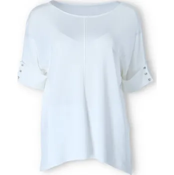 Dámská halenka Halenka kr. rukáv SEVENDAY 8147 barva: bílá