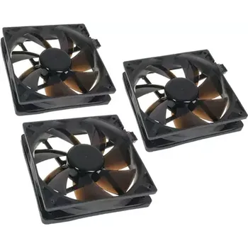 PC ventilátor Noiseblocker BlackSilent Pro Fan PL2 černá 3ks (LUBU-030)
