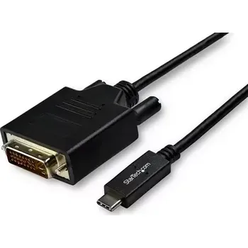 Kabel do PC StarTech kabel USB-C na DVI černá (CDP2DVI3MBNL)